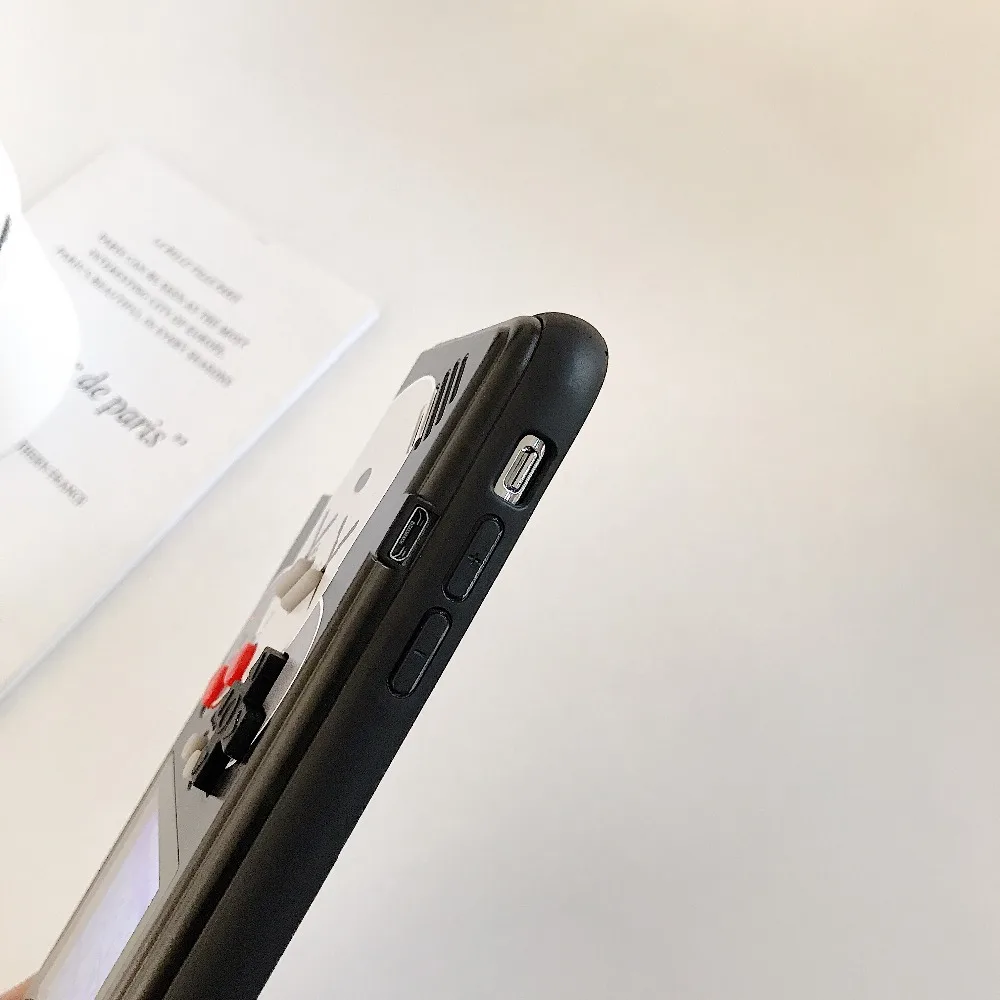 36 игр полноцветный дисплей игровой чехол для телефона для iPhone 7 8 Plus 6 6S plus X XS XR MAX 11 Pro max чехол Ретро игровой чехол