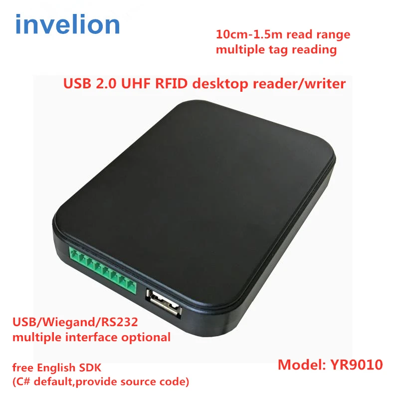 Linux драйвер uhf rfid считыватель и писатель Горячая продажа настольный usb Длинный