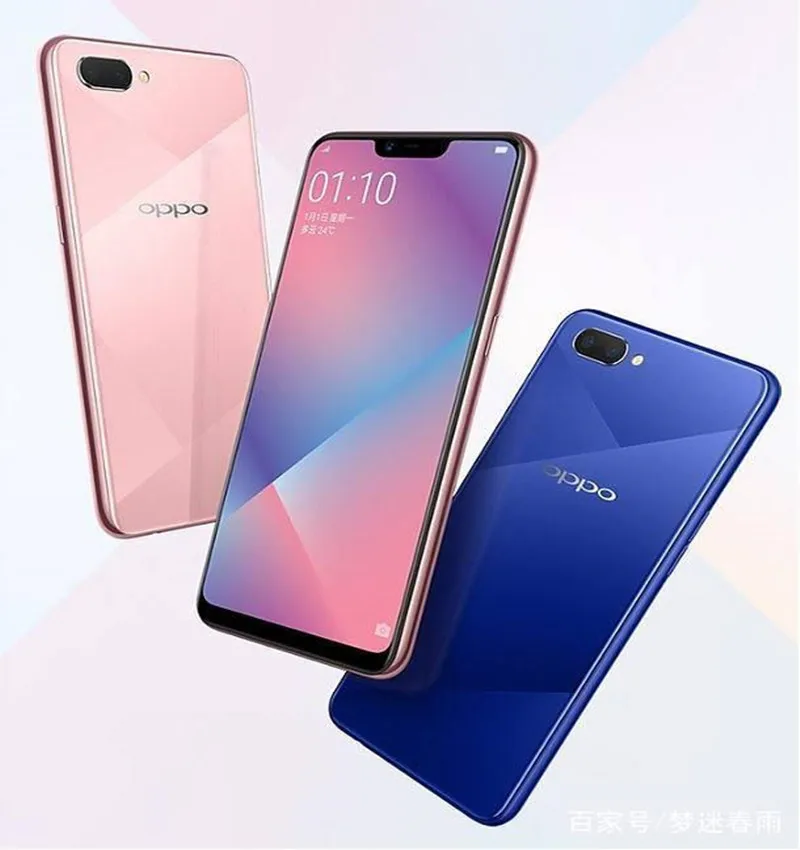 Мобильный телефон OPPO A9, Android 8,1, четыре ядра, 6,53 дюймов, 6+ 128G, мобильный телефон с отпечатком пальца, 16 МП, 3D корпус, 4020 мАч