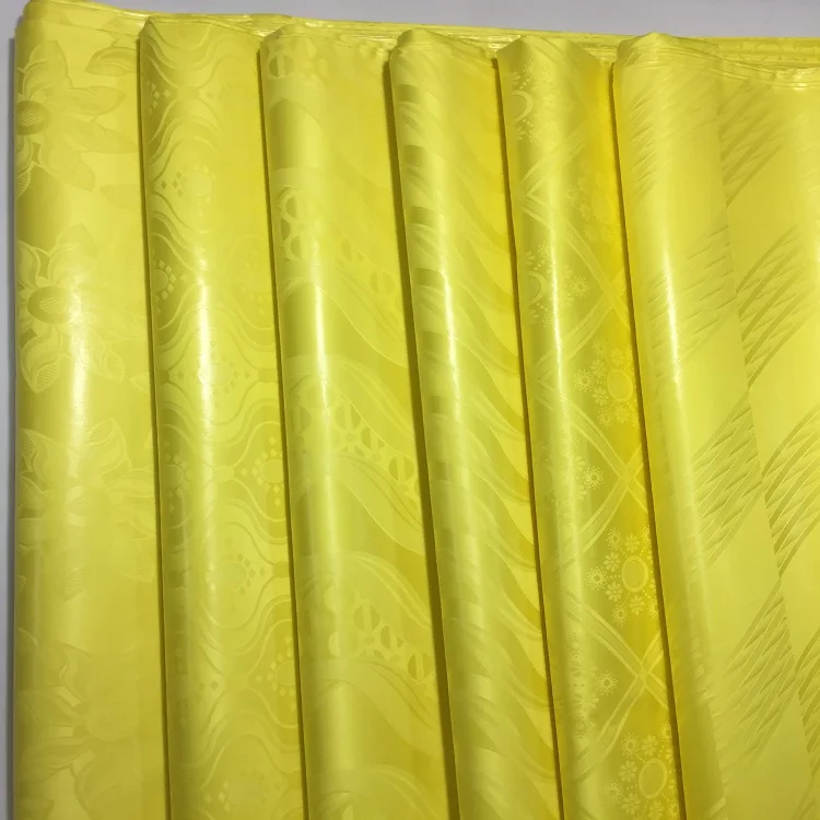 8G Yellow 160 см ширина морская парча ткань 100 хлопок Базен Riche Getzner качество Африканский Базен Riche ткань - Цвет: 8G Yellow