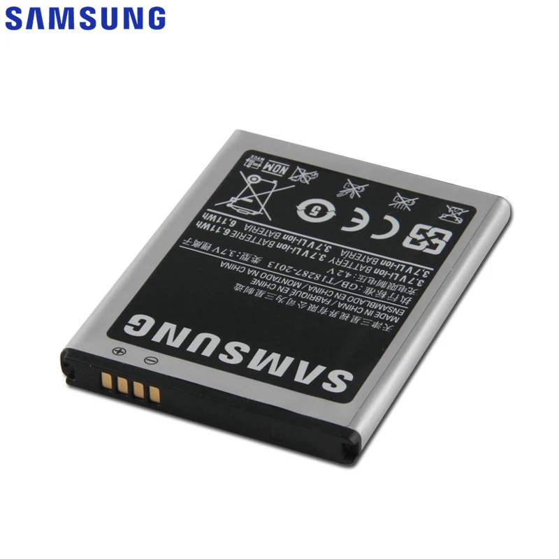 Сменный аккумулятор samsung для Galaxy S2 I9100 I9050 B9062 I9108 I9103 I777 настоящий аккумулятор телефона EB-F1A2GBU 1650 мАч