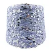 пряжа 200g/Ball / 560M 100% cotton yarn 6mm+3mm special Sequin yarn  DIY garment accessories  Rag doll Knitting yarn ► Photo 1/6