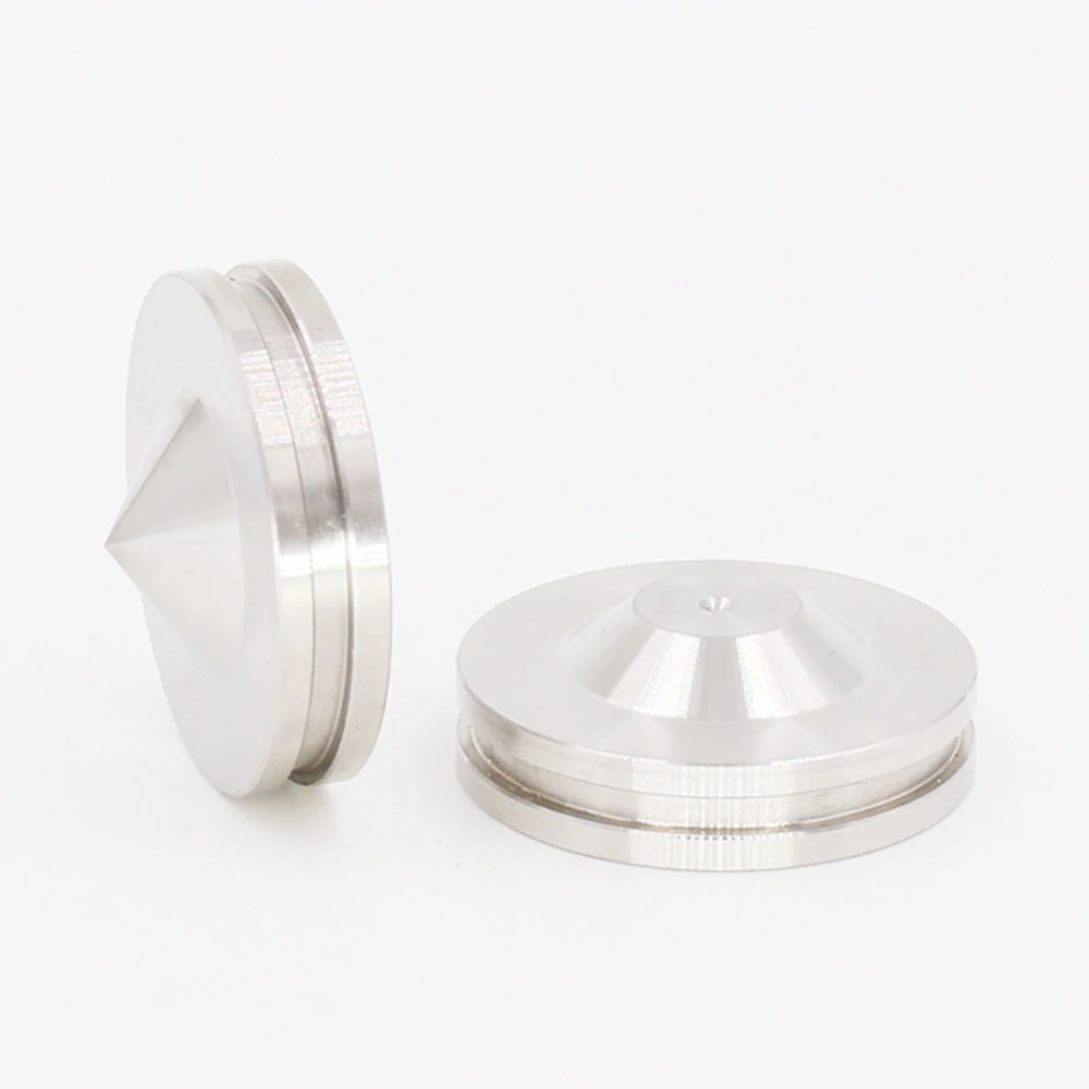 4 Stücke 27mm Edelstahl Lautsprecher Spike Isolation Füße Kegel Pad Amp ISF0005