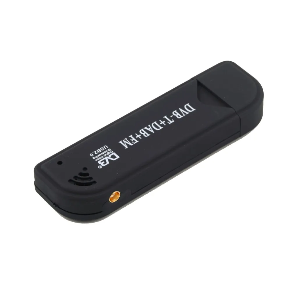 Супер цифровой RTL2832U FC0012 DVB-T USB тв тюнер приемник с антенной для ПК для ноутбука Поддержка SDR Горячая Новинка