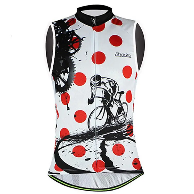 Майка для велоспорта, модная, на молнии, дышащая, анти-пот, жилет, одежда для велоспорта, майки, топы