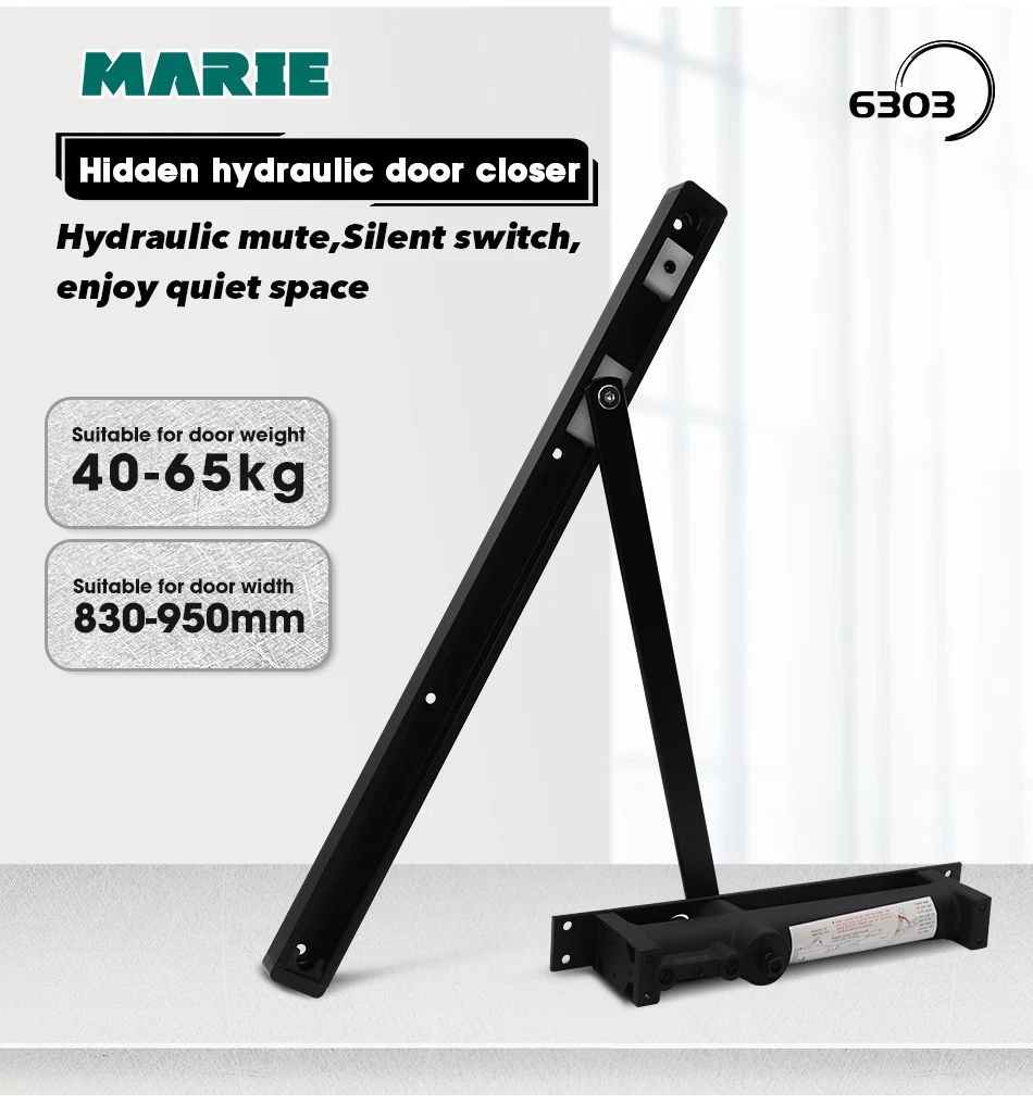 Black-color-6303-Marie-buffer-door-closer-Home-hydraulic-door-spring-automatically-close-the-artifact-positioning-40KG-65kg_02