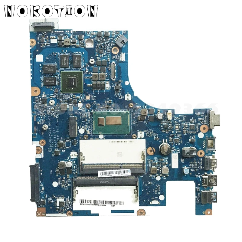 NOKOTION материнская плата для Lenovo ноутбуков и ACLUA/ACLUB G50-70 Rev1.0 основная процессор 820M