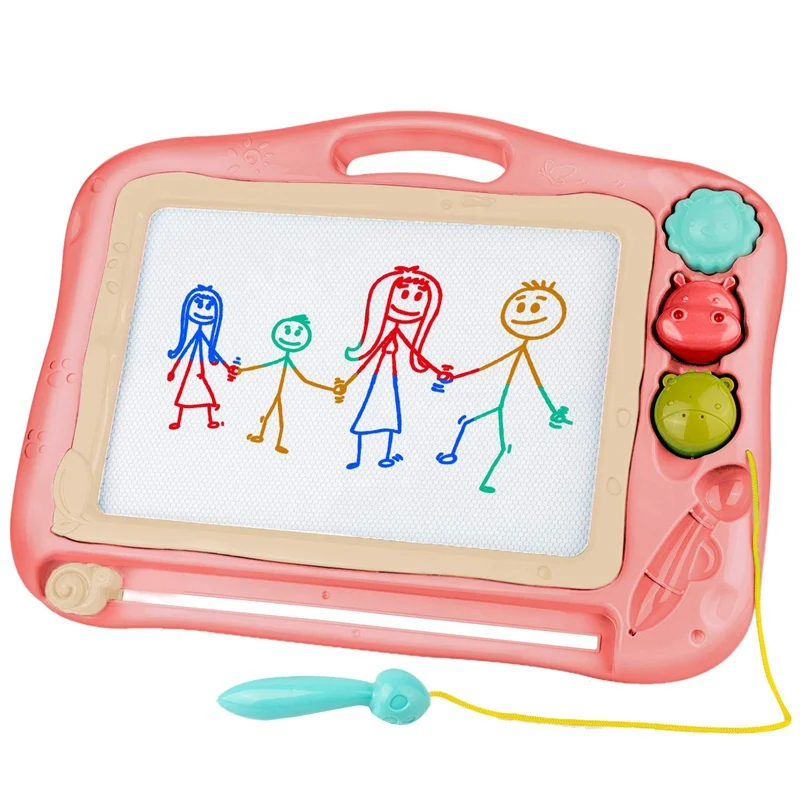

HOT-Children's Magnetic Drawing Board, Color Rewritable Magnet Writing Sketch Pad, Children's Graffiti Board, Writing Board