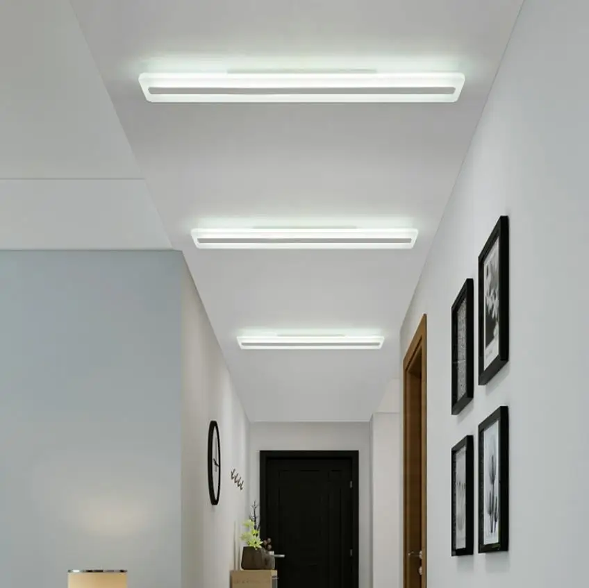 

Modern Minimalism High Brightness LED Ceiling Lights Rectangular Bedroom Livingroom aisl Ceiling Lamp Lighting Lamparas de techo