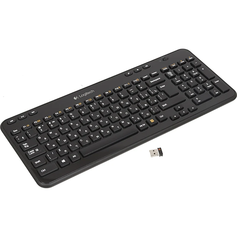 Клавиатура LOGITECH K360, черный