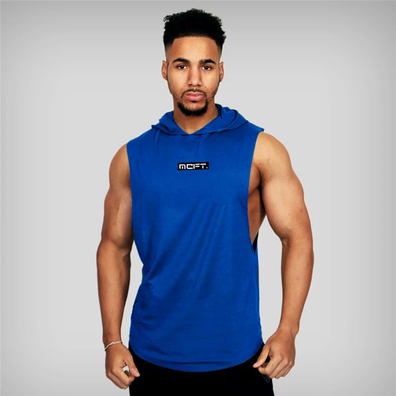 Muscleguys бренд Костюмы Фитнес майка Для мужчин брус, бодибилдинг Облегающая рубашка тренировочный жилет тренажерные залы майка оверсайз
