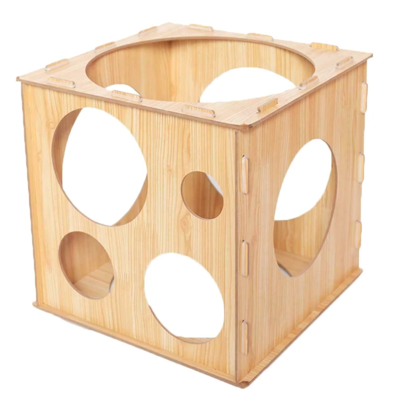 9 Holes Collapsible Balloon Sizer Box Measurement Tool Stable 2-10 Inch for Birthday Wedding Party