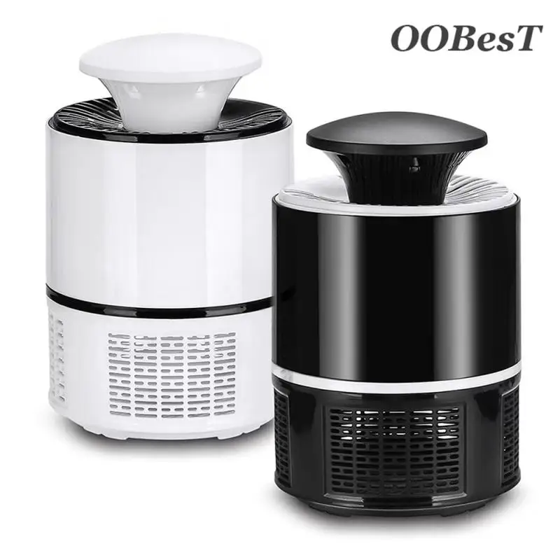 

OOBesT 2W Mosquito Killer Lamp UV Mosquito Repellent Lamp No Radiation Safe Mosquito Trapper Lamp USB Charging Mosquito Lamp