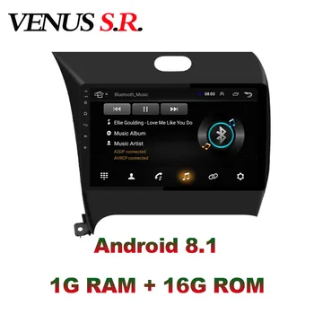 

VenusSR Android 8.1 2.5D car dvd for KIA Cerato Forte K3 multimedia headunit GPS gps navigation