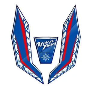 Image 3 - 3D Motorcycle Front Fairing Protection Decals Case for Honda Africa Twin 2016 2019 2017 2018