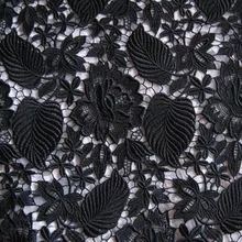 125 см ширина Горячая Венецианская кружевная ткань с цветочными листьями гипюровая кружевная ткань Сделай Сам шитье ручной работы