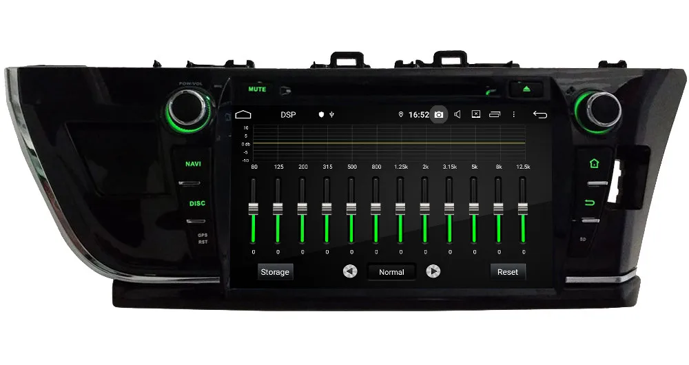 Klyde 9 "ips 4G wifi Android 9,0 Восьмиядерный 4 Гб ОЗУ 64 Гб ПЗУ BT DSP автомобильный DVD мультимедийный плеер стерео для Toyota Corolla 2013-2016