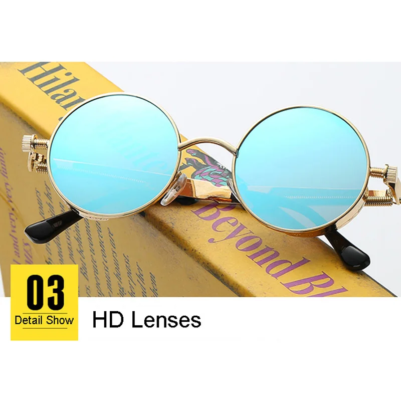 Round Metal Cycling Eyewear Protective Antifog Glasses Work Men Safety Welding Glasses Brand Designer Retro Vintage UV400