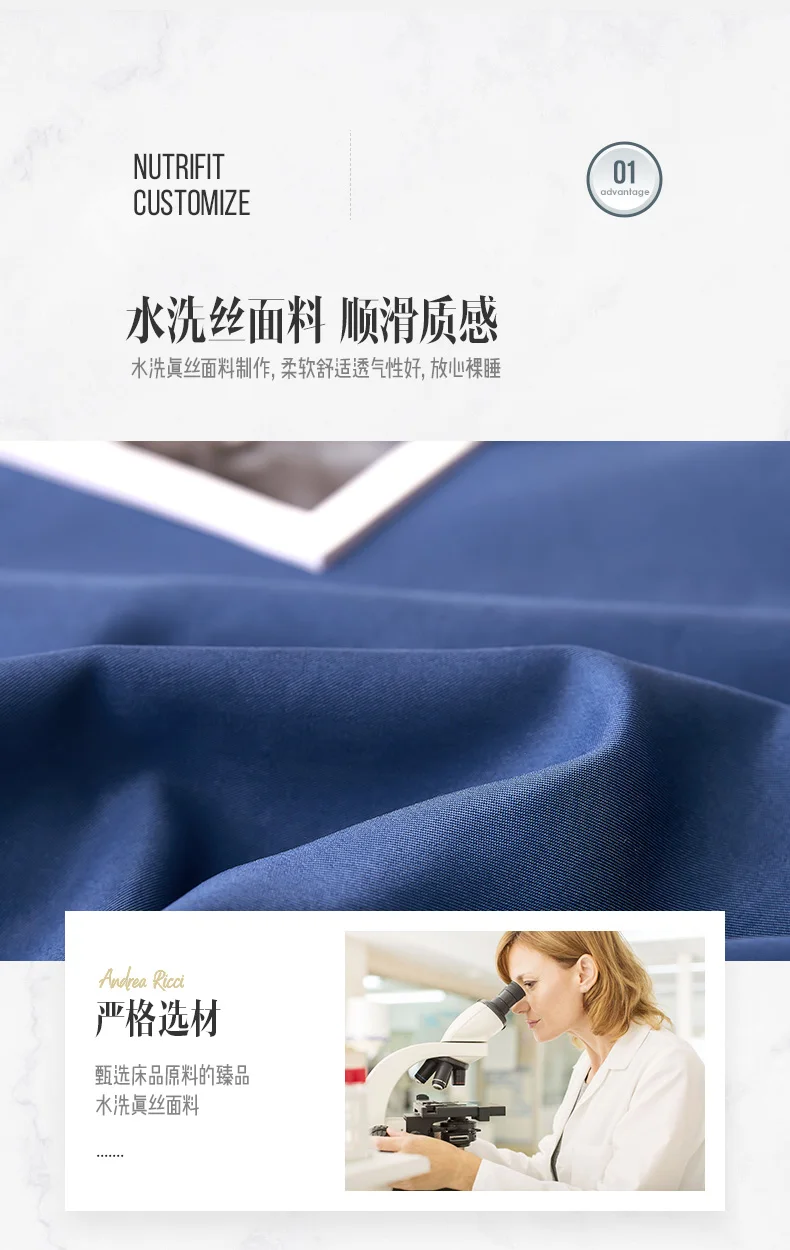 Description Picture 6 of item2023 Newest Polyester Four Corners With Elastic Band Bed Sheet Bedspread non-slip Simmons Mattress Cover Dustproof Navy Blue