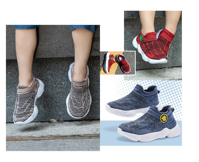 Детские носки, обувь, удобные детские кроссовки для мальчиков, Tenis Chaussure Enfant, вязаная уличная прогулочная спортивная обувь для девочек