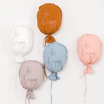 

Cute Balloon Wall Hanging Ornaments Cotton Kids Room Decor Nordic Style Hanging Decorations Baby Bedroom Decoration Home Decor