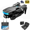 4K Professional Wide Angle Mini Drone RC Quadcopter Altitude hold Dual Camera HD WiFI FPV Foldable Dron Toys For Kids Gift