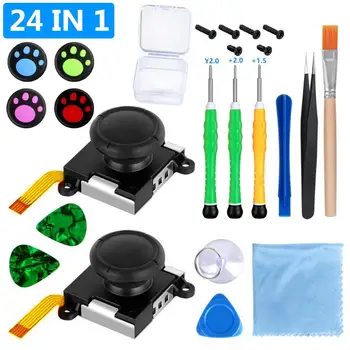 

3D Analog Thumb Stick for Nintend Switch NS Joy Con Joystick Caps Replacement Repair Parts Mod Kit for JoyCon Switch Controller