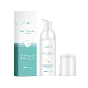 

Toothpaste Mousse Cleaning Teeth Remove Tooth Stains Teeth Whitening Foam Toothpaste Oral Hygiene 60ml New Arrival