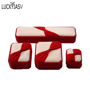 

Butterfly Jewelry Storage Box Ring Box Bracelet Necklace Box Bow Pendant Gift Box For Jewelry Wedding Gift Box Free Shipping