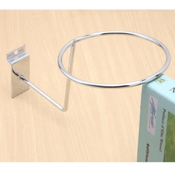 

1 Pc Hat Wall Hook Metal Rustproof Round Cap Rack Hat Holder Hat Display Stand for Store Kitchen