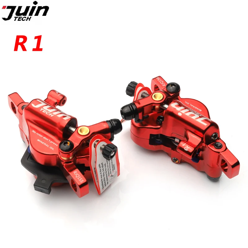Juin Tech R1 X1 штыревое крепление F1 плоское крепление линия тяга гидравлический дисковый тормозной суппорт дорожный CX гравий 160 мм Велокросс