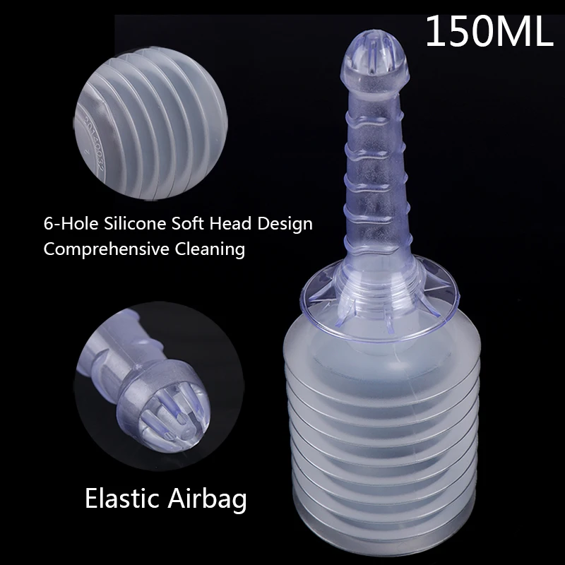 150ml Disposable Enema Rectal Syringe Anal Vaginal Cleaner Enemator Douche Colon Cleaning Feminine Hygiene