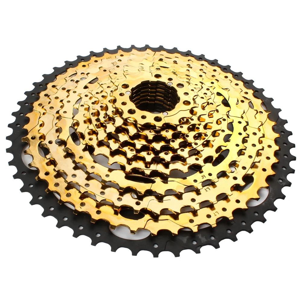 Racework Sunracing xx1 11 speed 11-46T 11-50T 11-52 t GOLD MTB кассета 10 speed 11-42T 11-46 T, 11-50t 12 скорость 11-52T широкое соотношение