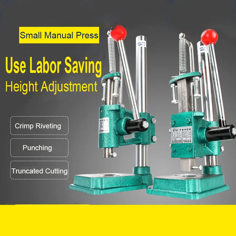 Manual Press Industrial Desktop Micro Manual Punch Punching Press Hand Press Mini Industrial Hand Press