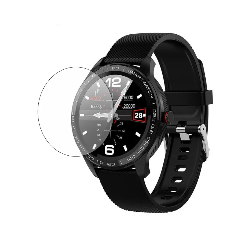 3 шт. прозрачная защитная пленка для LEMFO Hold mi UTELITE L9 Смарт-часы защита экрана Защита