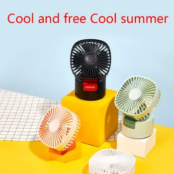 

Popsicle Small Fan Dual-Purpose USB Desktop Desk Fan Charging Portable Mini Fan