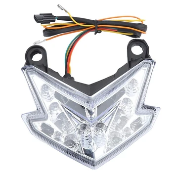 

NEW Integrated Tail Turn Signal LED Light Fit for Kawasaki Ninja ZX6R/Z800/Z125 Pro