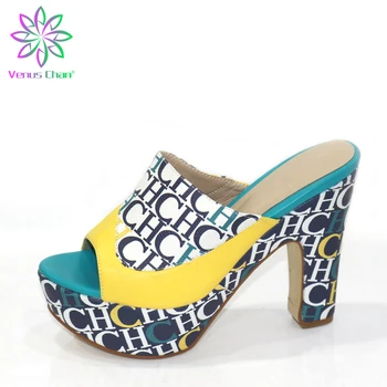 

2020 High Quality Ladies Shoes Summer Slippers Good Quality HEELS