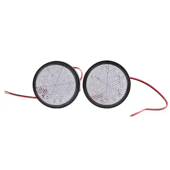 

Universal 2 x 24 LED Motorcycle Round Reflector Tail Brake Turn Signal Light Lamp Bulbs Motorcycle LED Light ATV Tail Light