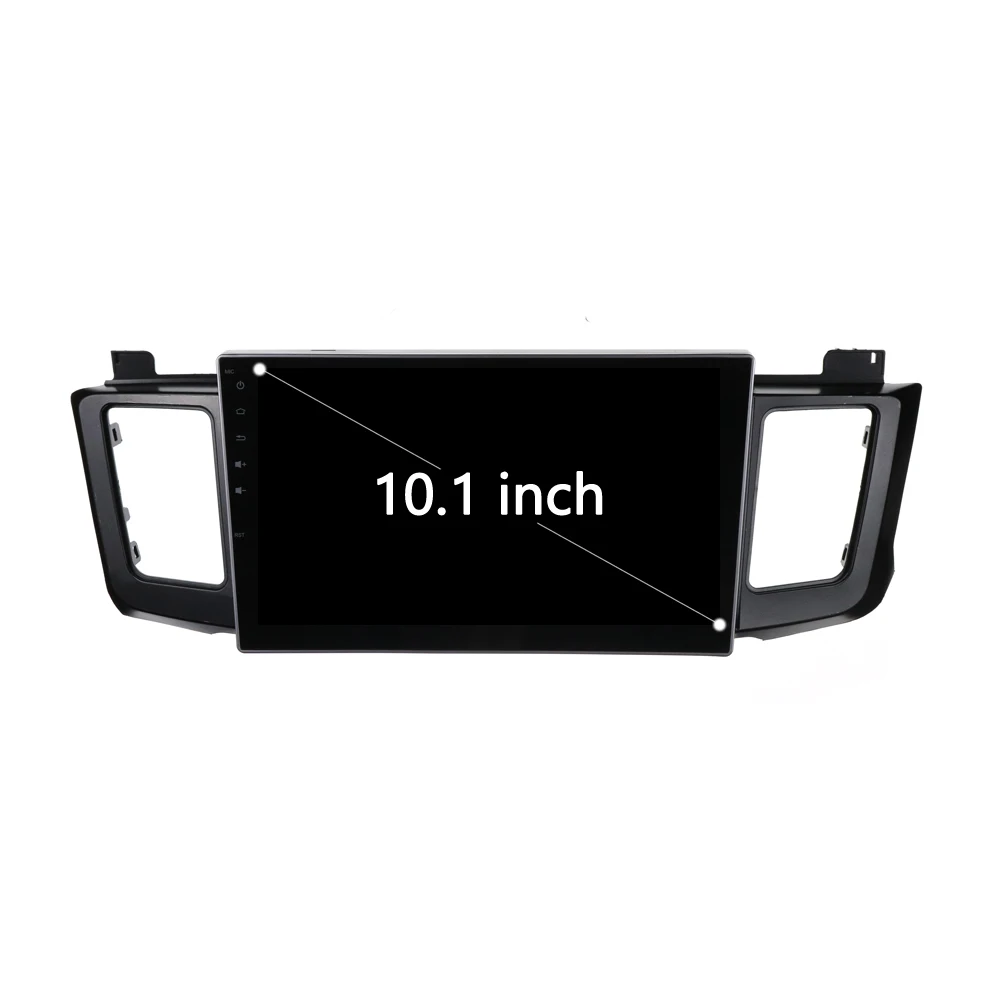 Top Android 9 4+64G DSP IPS Car Player GPS Navigation For TOYOTA  RAV4  2012-2015  Head Unit Multimedia Player Tape Recorder 2
