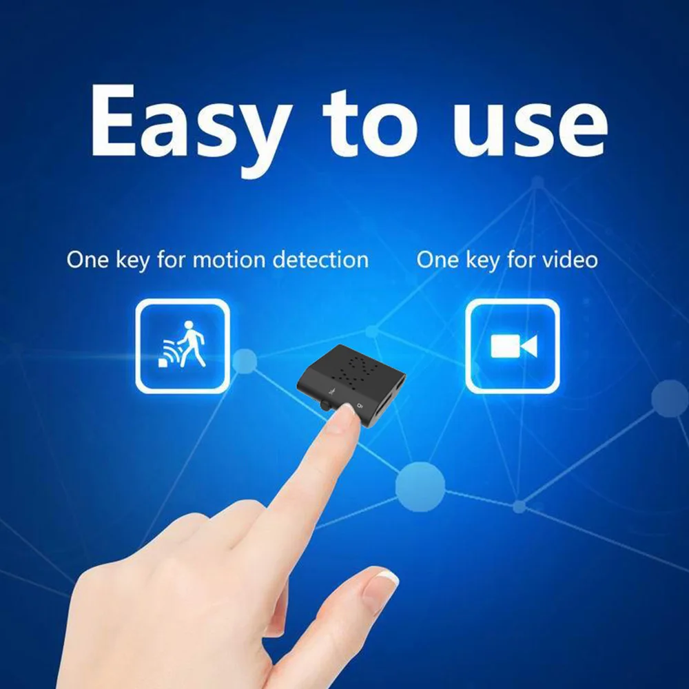 

X2 Mini Camera HD1080P Recorder Digital Camera Mini Camera Mini Cam Camera Support Security Protection Night Vision 5M