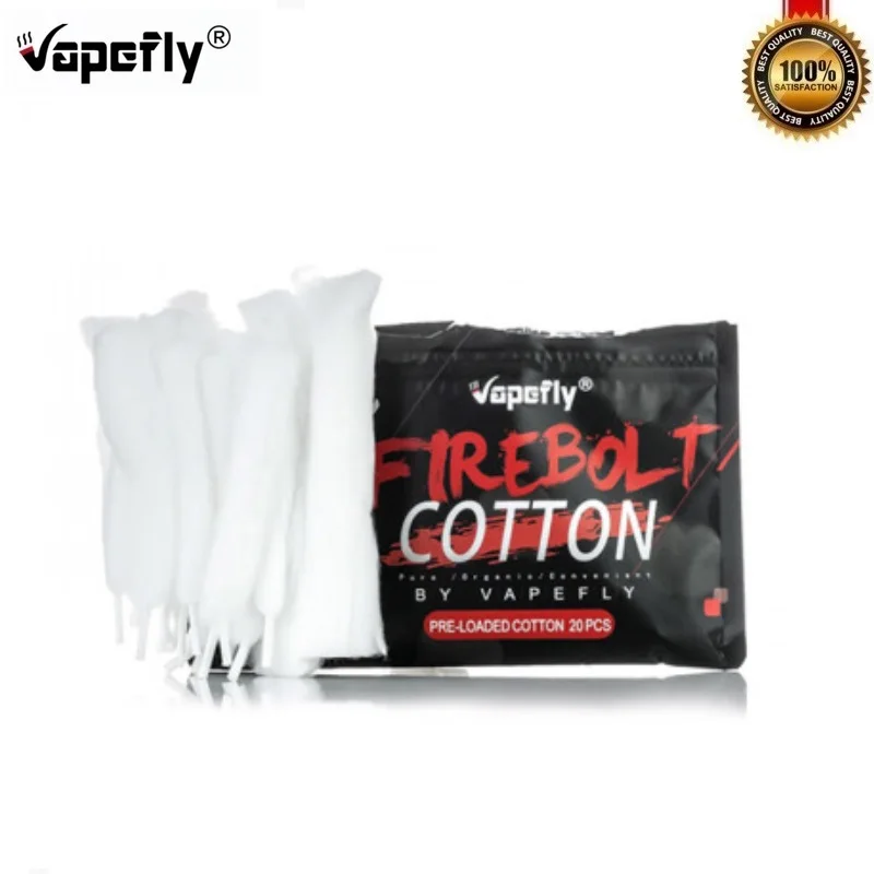Оригинальный вапорайзер Vapefly Firebolt органический хлопок для DIY RDA RDTA RTA