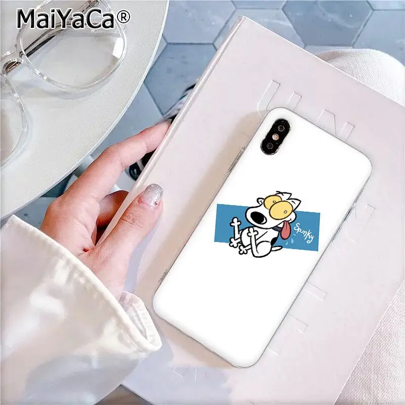 MaiYaCa RUGRATS Rocko medins life dog Прозрачный чехол для телефона Apple iphone 11 pro 8 7 66S Plus X XS MAX 5S SE XR - Цвет: A16