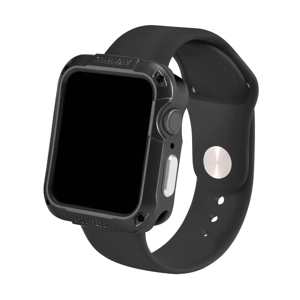 Прочный SGP защитный чехол Крышка для Apple Watch 4 5 44/40 мм прикрепляющийся к чехол для наручных часов iwatch серии 3/2/1 42/38 мм аксессуары для часов