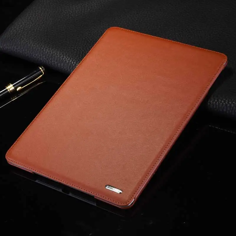 Ретро Бизнес чехол из натуральной кожи с откидной крышкой для iPad Air Air2 9," с подставкой, умный чехол Tab, чехол для Apple iPad 9,7 дюймов - Цвет: mini4 mini5 Brown