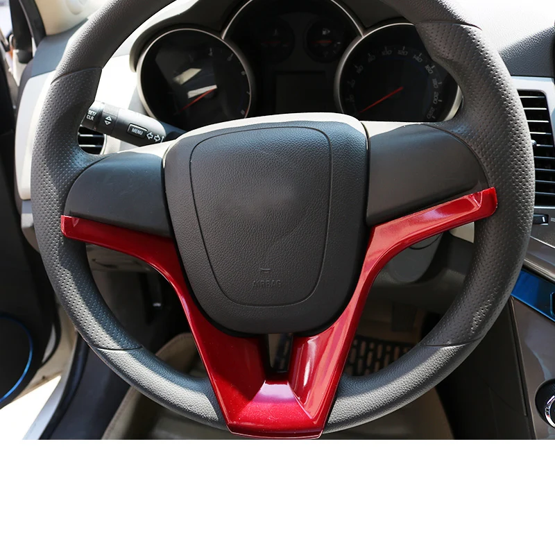 Автомобильная панель на руль Lsrtw2017 из АБС-пластика с логотипом для Chevrolet Cruze 2009 2010