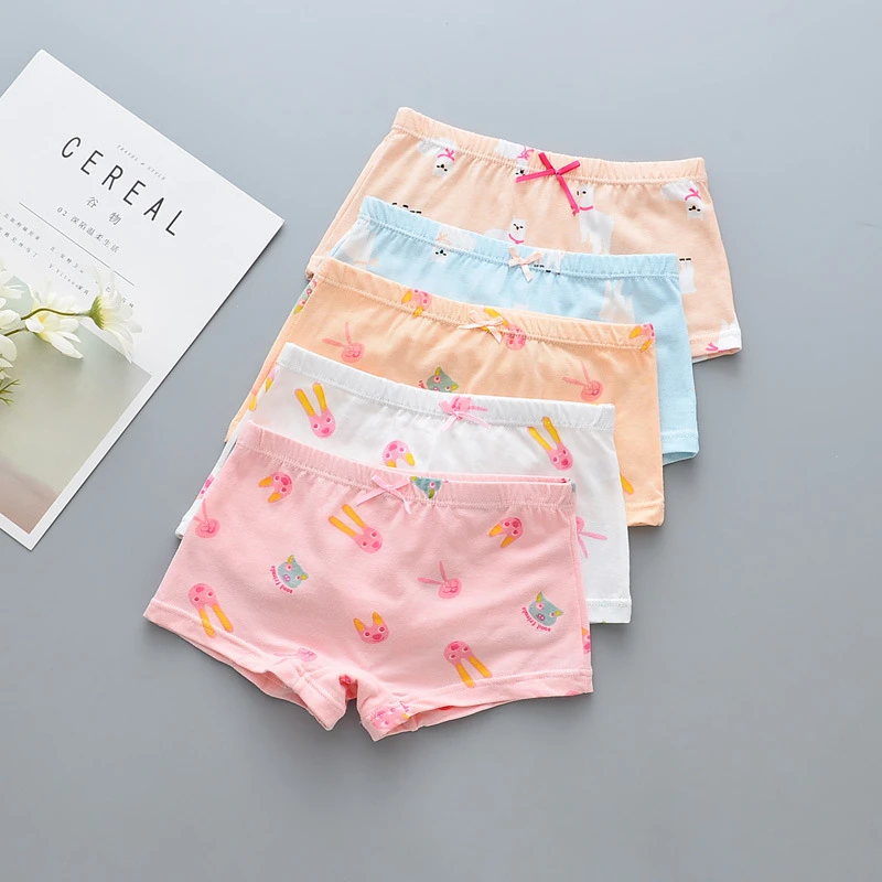 

5Pcs/lot Cotton Cartoon Girls Underpants Children Underwears Kid Briefs Panty Kids Boys Child Girl Panties For Boxer Boy's Baby