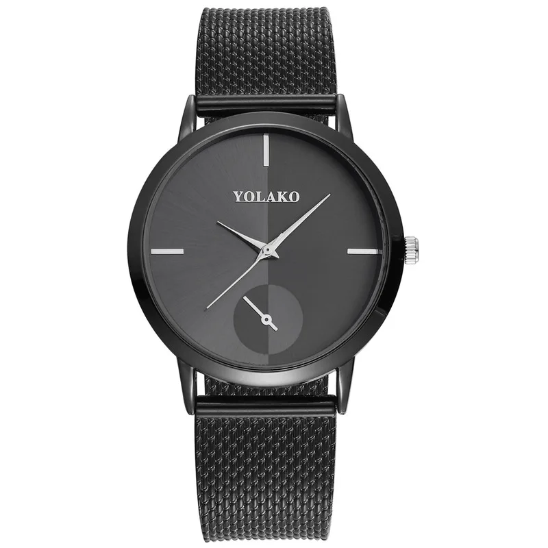 

2019 Hot New Alloy Net Steel Band Quartz Watch Fashion Simplicity Surface Design Ladies Watches