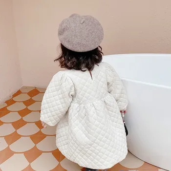 

Glittering Thickened Velvet Baby Dress Girls Princess Dress Winter Toddler Girl Fall Clothes 2020 Infant Cotton Dress,#5681