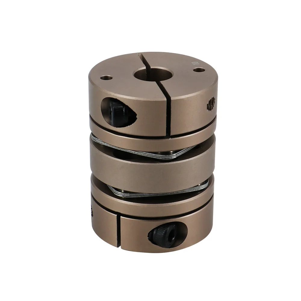 Shaft Coupler Flexible Coupling Shaft Connector D26L35 4-12 Aluminium flexible coupler high torque double dual diaphragm coupling with elastic connector for 3d screw and motor